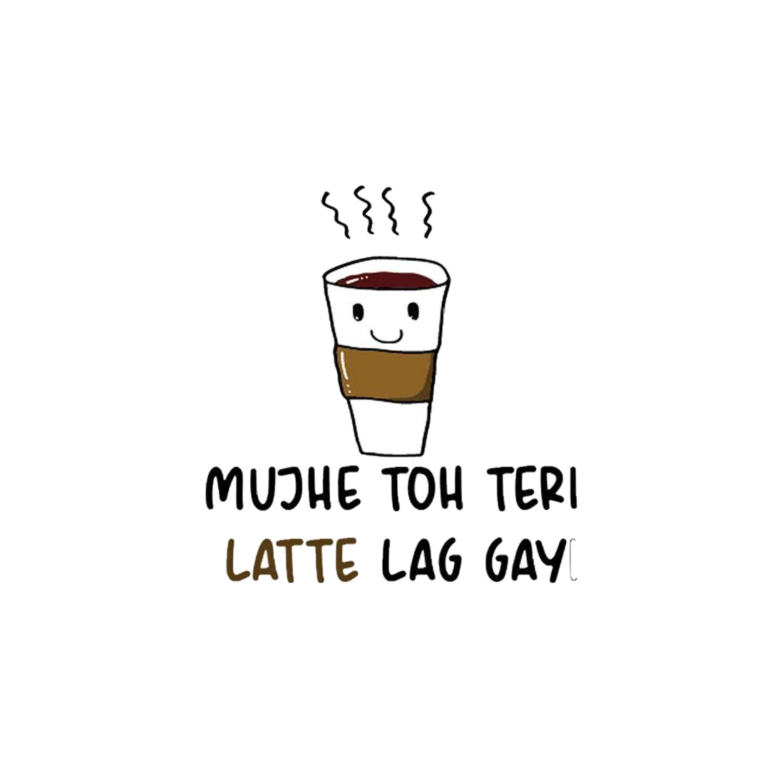 Latte Lag Gayi Sticker